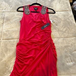 Laundry by shelli decal brand new red dress size 10 with tags